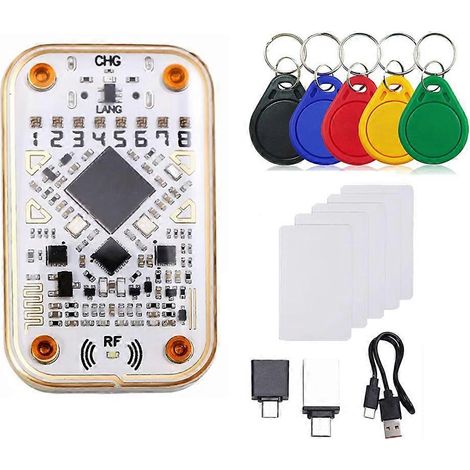 Lecteur de puces RFID Chameleon Ultra + 5 cartes CUID/porte-clés (1/5)