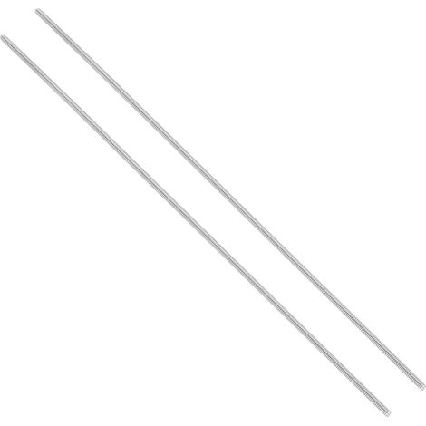 2Pcs 10-24 UNC Tige Filetée en Acier Inoxydable 304 400mm Longueur (1/5)