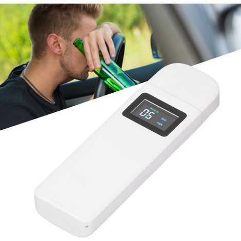 Alcootest White H10 d'usine pour la conduite en état d'ivresse, éthylotest de style japonais pour le contrôle d'alcoolémie routier. (1/5)