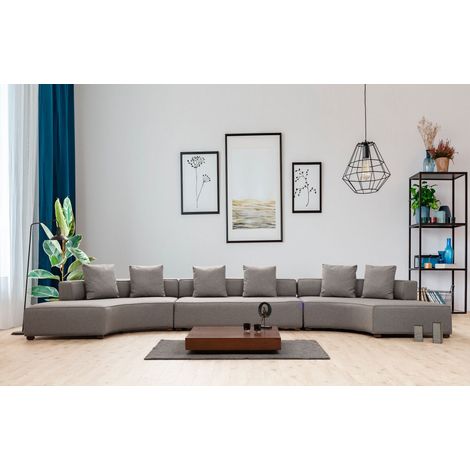 Ecksofa Gondol XL Grau
