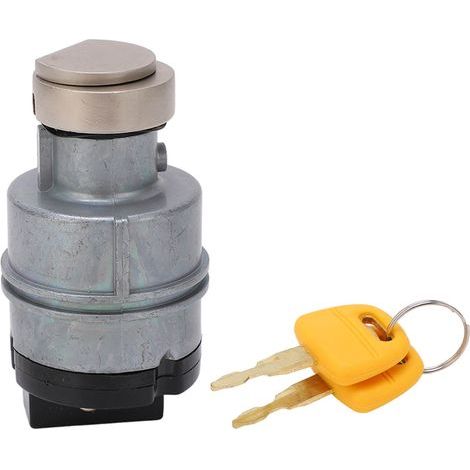 Zündstartschalter für Bagger, Ersatzstarter mit hochbelastbarem rotem Kupferkontakt für KOBELCO SK 8 (1/5)