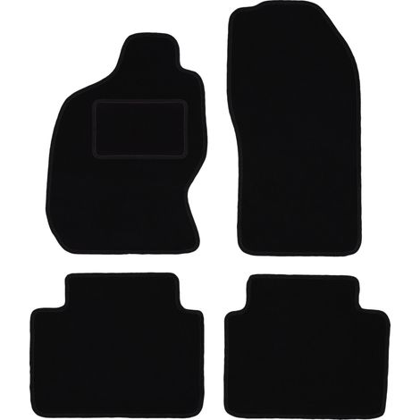 Alfombrillas de terciopelo negro para Nissan Patrol Y61 GU GR todoterreno (1998-2004) (1/5)