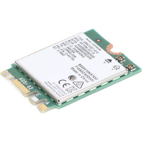 Carte réseau sans fil double fréquence 2,4 GHz/5 GHz compacte, stable et fiable pour ordinateurs Dell, Shenzhou et ASUS (1/5)