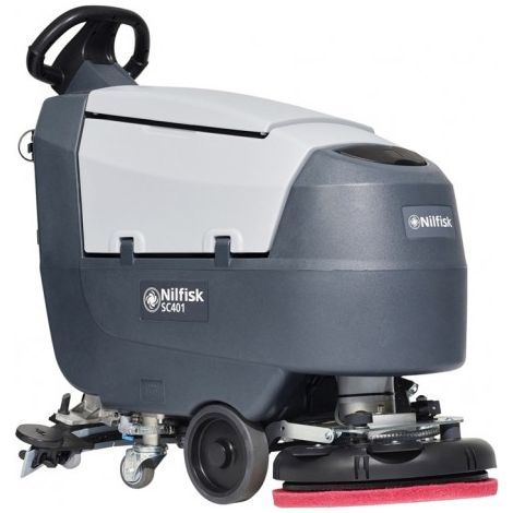 Nilfisk – Autolaveuse compacte à batterie 24V – Largeur de lavage 430 mm – Débit d’eau réglable 0,3 à 2 L/min – Rendement 1720 m²/h (1/5)