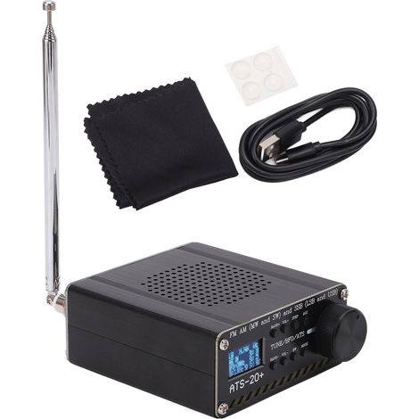 Récepteur radio FM AM MW SW SSB pleine bande, kit d'accessoires 22 fréquences préconfigurées. (1/5)