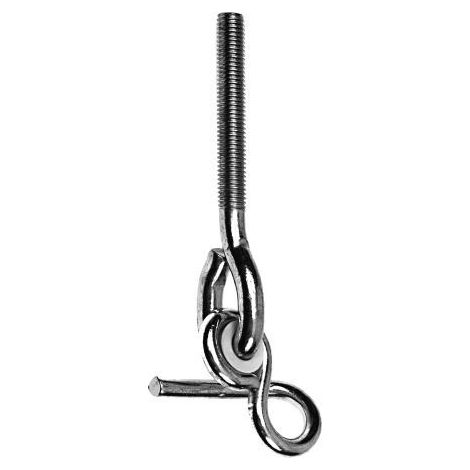 GANCHO COLUMPIO CON SEGURIDAD M12250MM - HS 021190