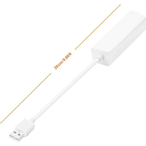 Migliora facilmente le prestazioni della tua rete: questo adattatore da USB 2.0 a Ethernet offre prestazioni Ethernet veloci per soddisfare tutte le tue esigenze di trasferimento file.