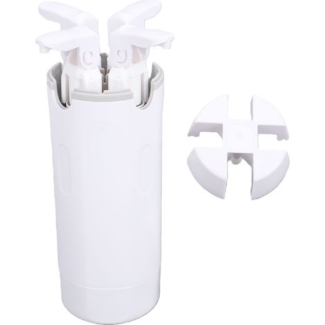 Dispenser da viaggio 4 in 1, ricaricabile e portatile, con pompa dosatrice per shampoo, lozione, balsamo e crema. (1/5)