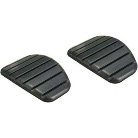 2pc Couvre-pédale d'embrayage pour voiture, Couvre-pédale de frein en caoutchouc antidérapant pour Megane Laguna Clio Kango Scenic (1/3)