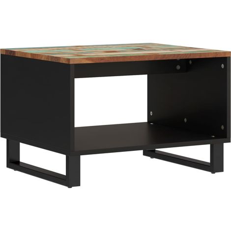 vidaXL Tavolino da Salotto 60x50x40 cm in Legno Massello di Recupero (1/5)