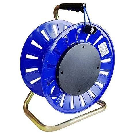 Elektro-Plast Dérouleur de câble universel bleu robuste (1/2)