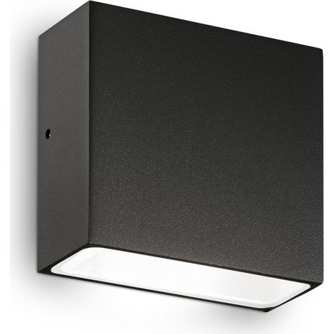 Applique Da Parete Contemporaneo Tetris Alluminio Nero 1 Luce G9 15W Ip44