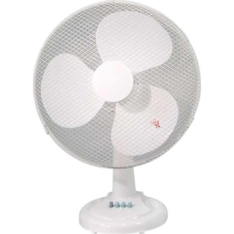 Ventilatore da tavolo 45w con 3 velocità orientabile 30x27xH51 cm (1/4)