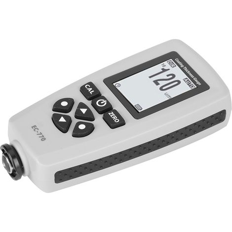 Jauge d'épaisseur de film de peinture automobile, testeur numérique de revêtement, sonde d'épaisseur EC-770 (1/5)