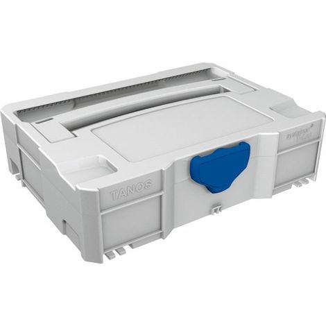 Tanos Systainer T-Loc I gris claro robusto y apilable (1/2)