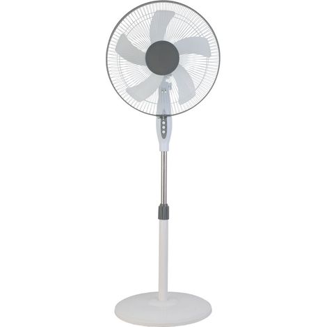 Ventilador de pie silencioso AC Belmonte 45w blanco-gris (1/3)