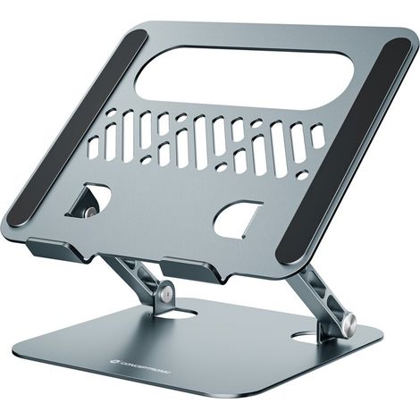 CONCEPTRONIC Laptop Halterung Faltbar/höhenverst./17   grau (THANA10G)