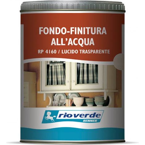 Renner rp 4160 750ml lucido trasparente fondo finitura all'acqua (1/2)