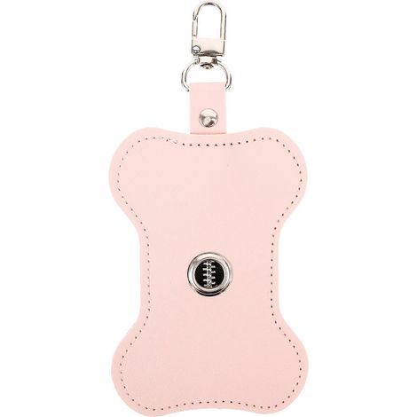 Distributeur de sacs à déjections canines pour promenade, étui à sacs à déjections canines avec attache pour laisse (1/5)