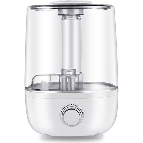 Humidificador de aire de gran capacidad de 4 l, boquilla de 360° con llenado superior, apagado automático, pulverizador ultrasilencioso (1/5)