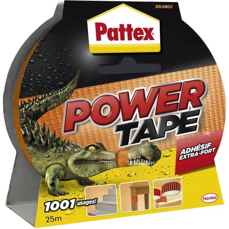 Klebeband Power Tape 5x25m Orange - Pattex