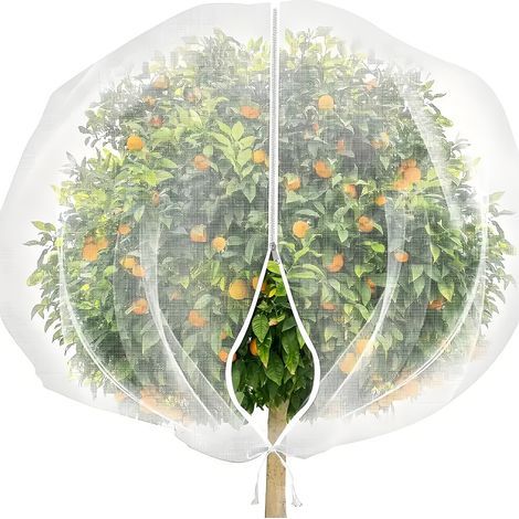 Filet respirant à fermeture éclair pour plantes,-1x1,5M (1/2)