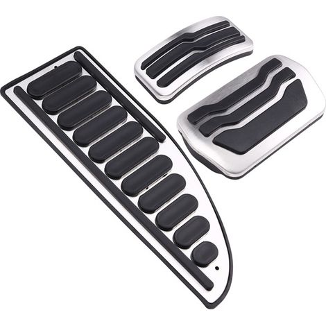 1 Farbsatz: wie abgebildet. Material: Edelstahl. Autopedalzubehör: Gaspedal, Bremspedal. (1/5)