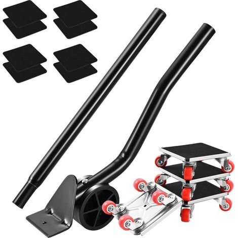 Leve Meuble Lourd, Deplace Meuble Kit avec Roue Rotative à 360 Degrés et Leve Meuble,Utilisé pour Déménagement Meubles Lourds (1/5)