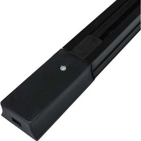 Carril focos led ensamblable 1 M Negro (1/3)