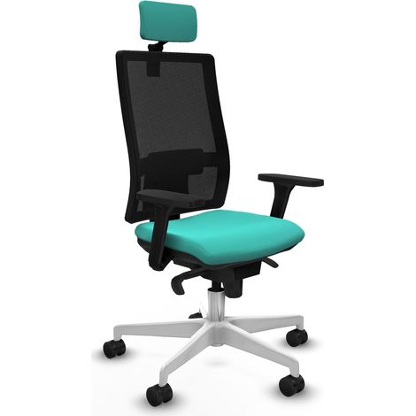 Bürostuhl piqueras y crespo Horna türkis Kunstleder
