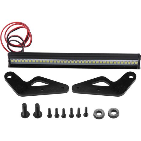 Phare de toit simulé, barre 36 LED pour TRX-4 SCX10 90046 D90 Wrangler voiture RC (1/5)