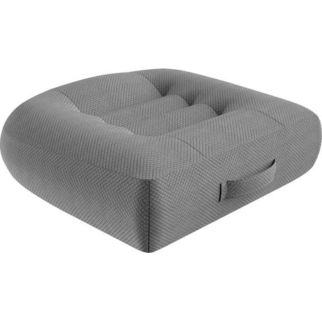 Coussin d'assise ergonomique réglable en hauteur. Compatible avec les chaises de bureau, convient également aux chaises de salle à manger et autres types de chaises. (1/5)