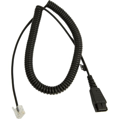 Jabra GN Jabra RJ45/Siemens Open Stage - 1 m - QD - RJ11 - Noir - Male connector / Male connector (8800-01-89)