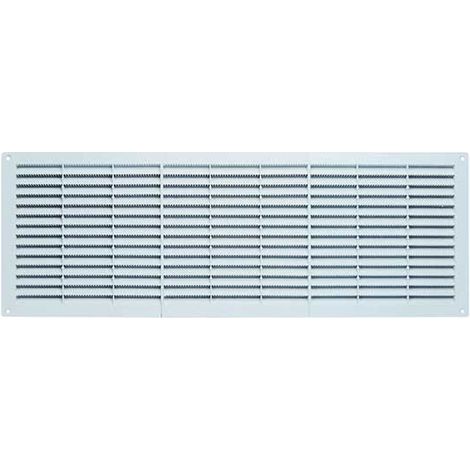 Griglia di aerazione rettangolare in plastica (abs) : Dimensione - 230x630 pass.aria cm2 702