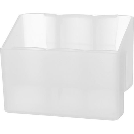 Boîte de rangement réfrigérateur PP fixée sur côté porte froide stable pour bocaux assaisonnement (1/4)