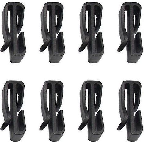 Clip de fixation pour casque de ski, crochet de fixation pour masque, lot de 8
