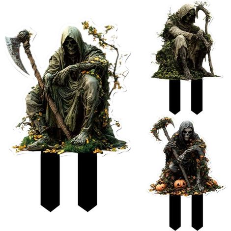 Halloween-Gartenstecker – Halloween-Dekorationen für den Garten (1/5)