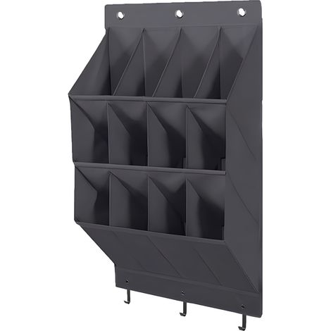 Hängende Schuhaufbewahrung hinter einer Tür, hängendes Schuhregal mit großem Schuhhalter und Taschen, hängendes Schuhregal für den Kleiderschrank...
