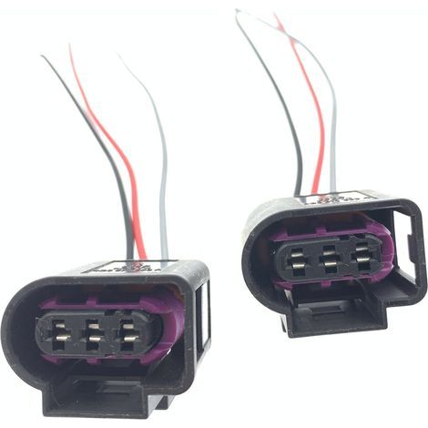 Le connecteur 3 broches 4D0971993 est compatible avec les rampes d'injection Volkswagen, référence DJ7037B-3.5-21 (4D0 971 993). (1/4)