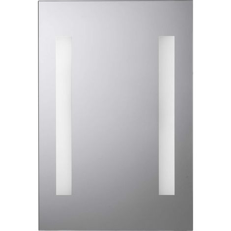 Croydex Illuminated Bathroom Mirror, Battery Operated, 45x30cm - Malham (1/5)