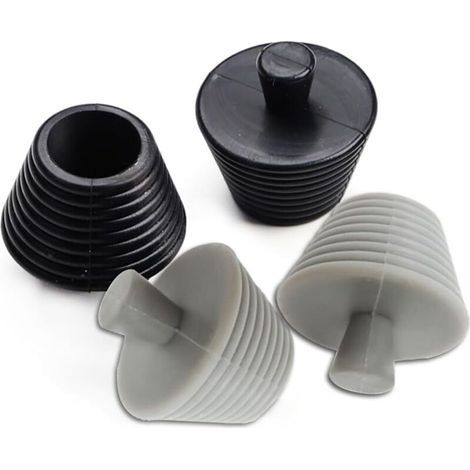 Bouchons de Vidange Universels 4 Pièces Bouchon de Lavabo Caoutchouc Bouchon Baignoire Universel Bouchon de Vidange Baignoire Bouchon D'étanchéité de Tuyau D'évacuation (1/4)