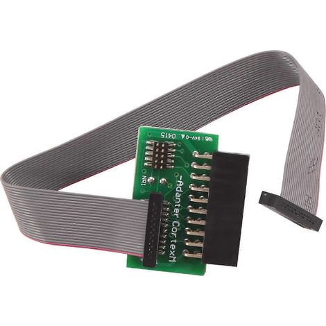 Câble JTAG, carte d'interface ronde (2 x 10 2,54 mm) vers SWD (2 x 10 1,27 mm) kns (1/5)