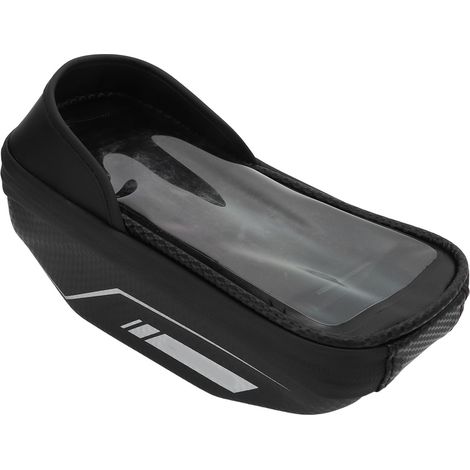 Sacoche de vélo avec protection solaire EVA TPU, tactile et étanche, fermeture éclair, installation facile, compatible avec les téléphones de 7 pouces. (1/5)