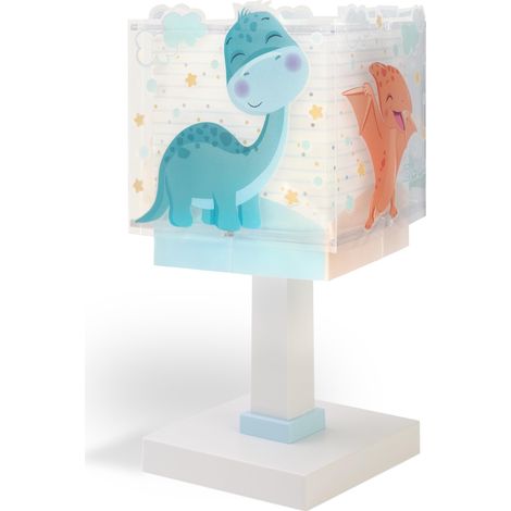 Lampe de chevet ou de table enfant Baby Dinos Dinosaures, 63451, G4 - LED 4 W - Ampoule incluse (1/5)