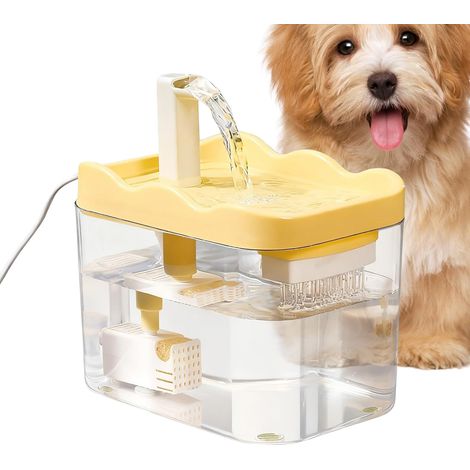 Fontaine à eau pour chat - 1 l - Arrêt intelligent - Grande capacité - Pour (1/5)