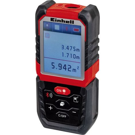 Einhell TE-LD 60 laser measurer mesure jusqu&039à 60m bluetooth étui inclus - .325 - 1,3 - 72 (1/4)
