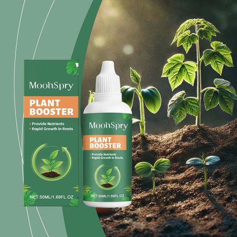 Solution nutritive pour plantes, pour l'apport quotidien d'engrais racinaires, convenant aux plantes en pot et en pleine terre – 50 ml (1/5)