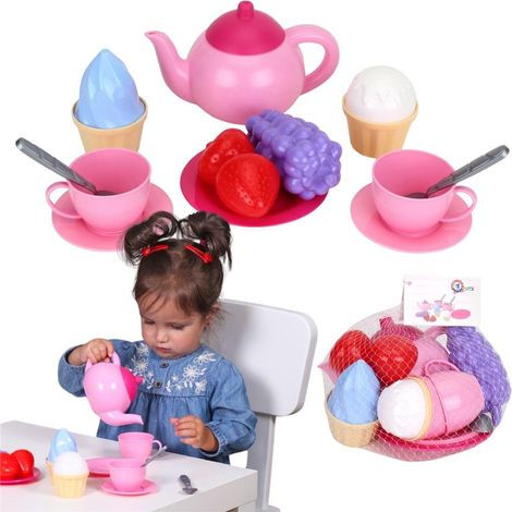 Servizio da tavola, accessori, brocca, tazze, frutta, dessert 7259