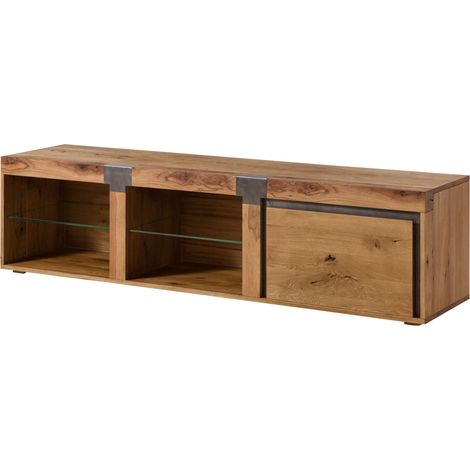TV-Board Wild-/Zerreiche 200x48x50 natur geölt NEW AMSTERDAM 15