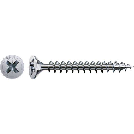 SPAX 1081010450403 Vite testa svasata 4.5 mm 40 mm Acciaio 200 pz.